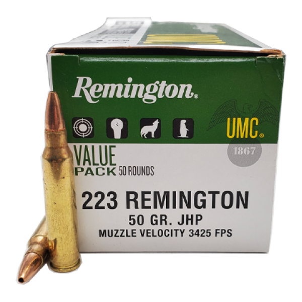 <br />
Buy 50gr JHP .223 Ammo by Remington Online In Canada