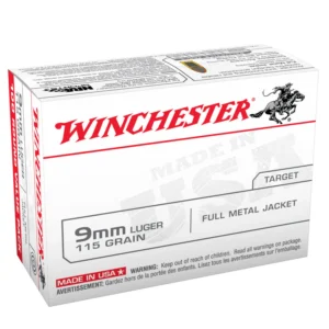Buy 115gr FMJ 9mm Ammo by Winchester Online In Canada
