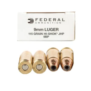 Buy 115gr JHP 9mm Ammo by Federal Online In Canada