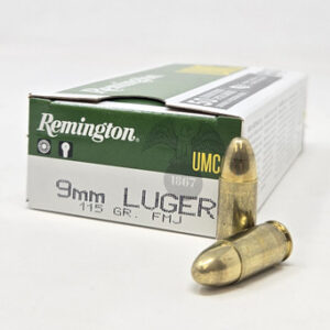 Buy 115gr MC 9mm Ammo by Remington Online In Canada